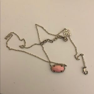 Kendra Scott Elisa necklace in pink
